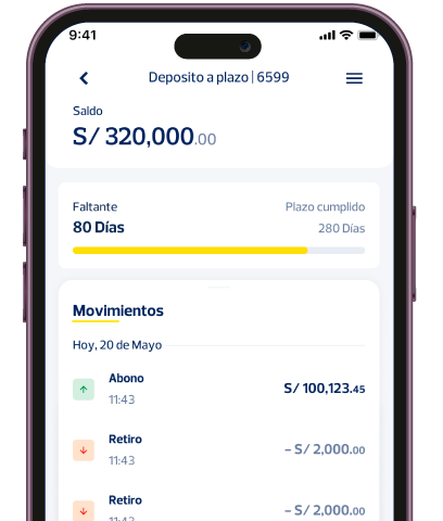 Accede a tu Depósito a Plazo  Accede a tu Depósito a Plazo