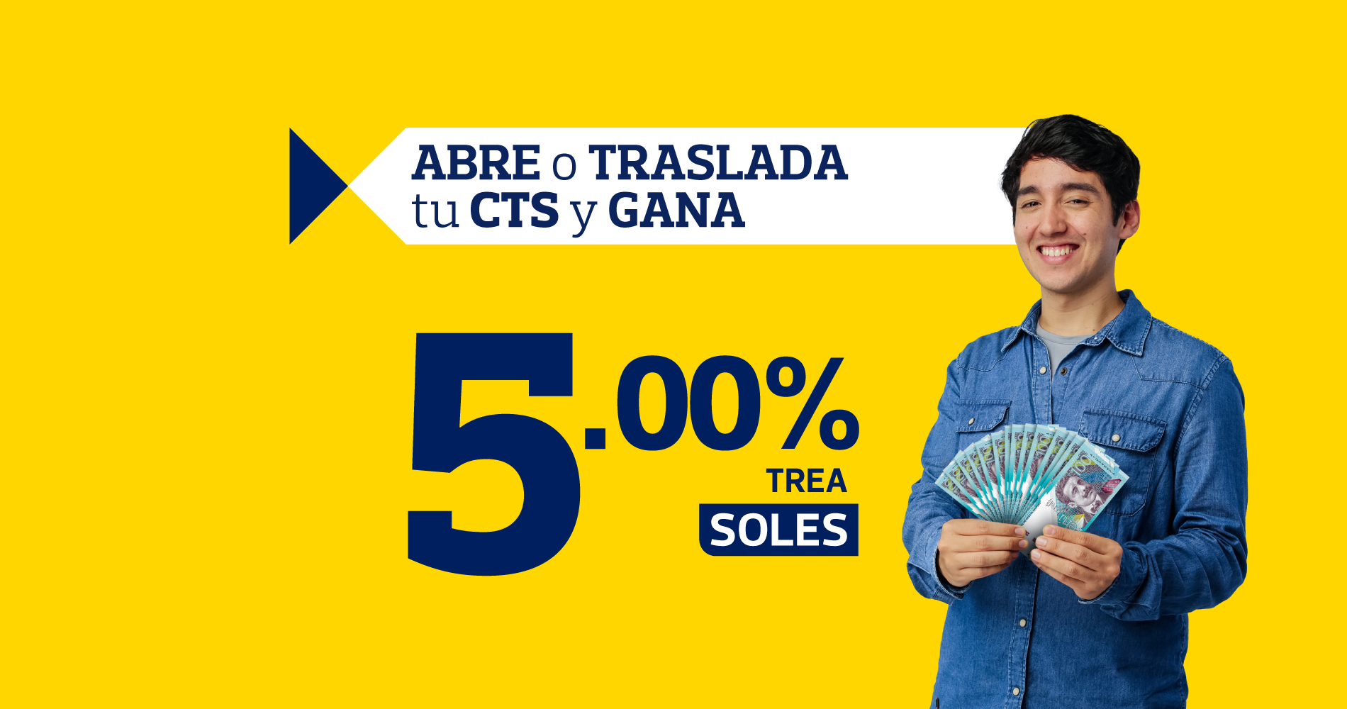 CAMPAÑA CTS: GANA 5% TREA SOLES